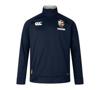 British & Irish Lions Men's Canterbury 2025 1/4 Zip Fleece, Dark Sapphire, XL