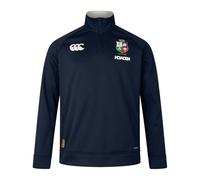 British & Irish Lions Men's Canterbury 2025 1/4 Zip Fleece, Dark Sapphire, XS