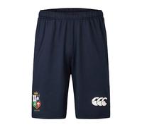 British & Irish Lions Men's Canterbury 2025 Gym Training Rugby Shorts, Dark Sapphire, S