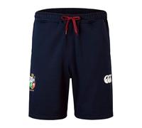 British & Irish Lions Men's Canterbury 2025 Outback Fleece Rugby Shorts, Dark Sapphire, XS