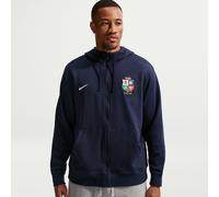 British & Irish Lions Men's Nike Club Full-Zip Hoodie - Blue - Cotton/Polyester S