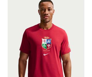British & Irish Lions Men's Nike Evergreen T-Shirt - Red - Cotton