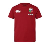 Canterbury British Irish Lions 2025 Kids Cotton Tee Red