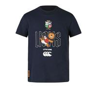 British & Irish Lions Unisex Kids Canterbury 2025 Little Lions Tee, Dark Sapphire, 5 Years