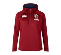 British & Irish Lions Women's Canterbury 2025 1/4 Zip Hoody, Dark Sapphire, 10