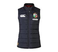 British & Irish Lions Women's Canterbury 2025 Microlight Gilet, Dark Sapphire, 16