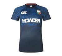 British & Irish Lions Women's Canterbury 2025 Superlight Tee, Dark Sapphire, 12