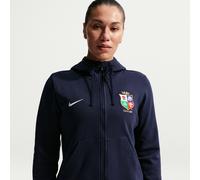 British & Irish Lions Women's Nike Club Full-Zip Hoodie - Blue - Cotton/Polyester