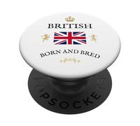 BRITISH ISLES GB PRIDE BRIT PATRIOTS UK UNITED KINGDOM PROUD PopSockets Adhesive PopGrip