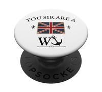 BRITISH ISLES PRIDE PATRIOTS GB UNITED KINGDOM PROUD YOU SIR PopSockets Adhesive PopGrip