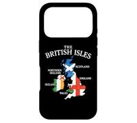 British Isles Sea Ireland Scotland Wales England Map Coins Case for iPhone 17 Pro