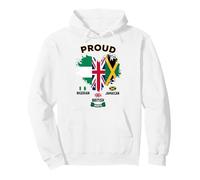 British Jamaican Nigerian Heritage Idea For Kids Culture Day Pullover Hoodie
