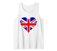 British Kingdom Empire Flag Union Jack Tank Top