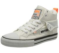 British Knights B46-3707-04 Women’s Sneaker, White/Neon Orange, 6.5 UK