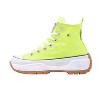 British Knights Kaya MID Fly Women's High-Top Shoe Trainers, Lime, 7 UK