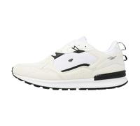 British Knights Men Nova Sneaker, Cream White Black, 10 UK