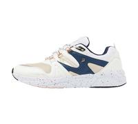 British Knights Men Ravel Sneaker, White, Beige, Dark Blue, Orange, 7 UK