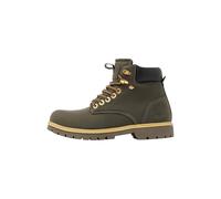 British Knights Men Secco Sneaker, Khaki Black, 9 UK