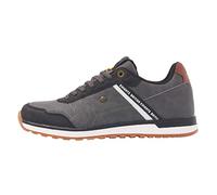 British Knights Men's Alder Sneaker, Dark Grey, Black, Cognac, 7.5 UK