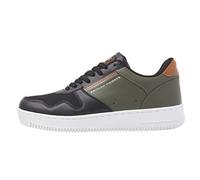 British Knights Men's June Br Sneaker, Khaki, Black, Brown, 9.5 UK