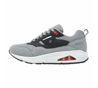 British Knights Men's Lennox Trainers, Grey, Black, Red, 43 EU