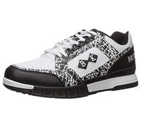 British Knights Men's Metros Sneaker, Black/White/Elephant, Medium