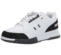 British Knights Men's Metros Sneaker, White/Black/Black Ice, 12 UK