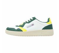 British Knights Men's Noors Sneaker, White, Green, Yellow, 7.5 UK