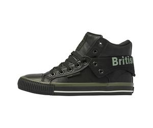 British Knights Men's Roco high Trainers, Black Black Khaki White Black 08, 10 UK