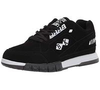 British Knights Men's Metros Sneaker, Black/White/Black Ice, 10 UK