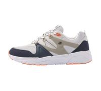 British Knights RAVEL Men's Low Shoes Trainers, Beige Ink Blue Orange, 9 UK