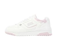British Knights Vendon Women's Low Shoes, White Pink, 6 UK