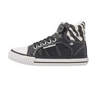 British Knights Women's Atoll Sneaker, Schwarz Zebra, 6 UK