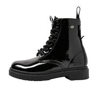 British Knights Women's Blake Sneaker, Schwarz Glänzend, 3 UK