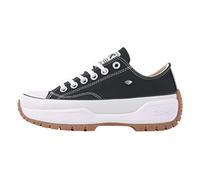 British Knights Women's Kaya Low Fly Sneaker, Black White, 6 UK