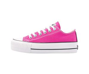 British Knights Women's Kaya Low Sneaker, Hard Pink, 4.5 UK