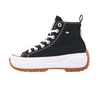 British Knights Women's Kaya MID Fly Sneaker, Black, 3 UK