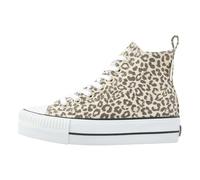 British Knights Women's Kaya Mid Sneaker, Leopard, 7.5 UK