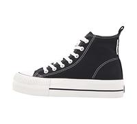 British Knights Women's Kaya Mid Sneaker, Black, 4 UK