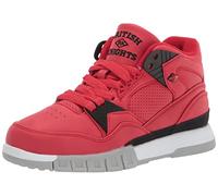 British Knights Women's Virga Fashion Sneaker, Red/Black/Grey/White, 6 UK