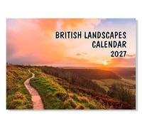 British Landscapes Calendar 2026 12 Month to View A4 Wall Calendar 2026 A3 When Open Landscape Calendar 2026 UK Papa Prints