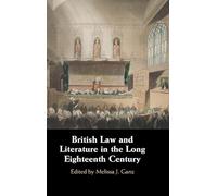 British Law and Literature in the Long Eighteenth Century