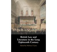 British Law and Literature in the Long Eighteenth Century