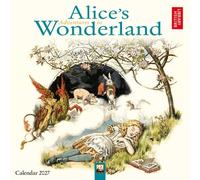 British Library: Alice's Adventures in Wonderland Mini Wall Calendar 2027 (Art Calendar)