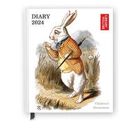 British Library: Children's Illustrators 2024 Desk Diary - Week to View, Illustrated on every page