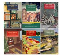 British Library Crime Classics Series 4 : 6 Books Collection (Murder of a Lady,Murder at the Manor,The Santa Klaus Murder,Silent Nights,Death on the Riviera,Sergeant Cluff Stands Firm)
