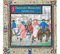 British Library: Illuminated Manuscripts Wall Calendar 2024 (Art Calendar)