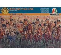 British Light Cavalry Napoleonic Wars 1815 Plastic Kit 1:72 Model ITALERI