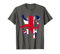 British Lion - Union Jack Flag T-Shirt