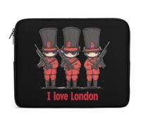 British London Soldier Guards Laptop Case Sleeve Bag 12inch Durable Shockproof Protective Computer Carrying Cover Briefcase